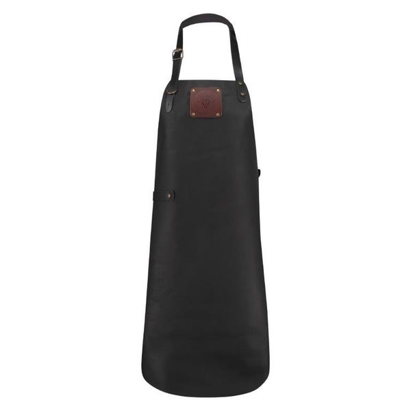 TABLIER CUIR NOIR